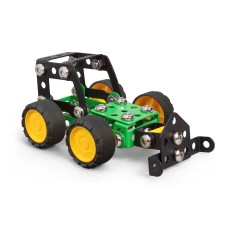 Constructieset Tractor John (Sneeuwschuiver) - metaal