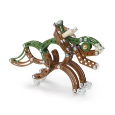 Constructieset Dino Triceratops- metaal