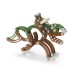Constructieset Dino Triceratops- metaal