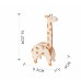 Bouwpakket Giraffe- kleur