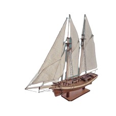 Modelbouw Zeilschip Schip Platbodem Pailbote  'Mistral' van hout