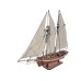 Modelbouw Zeilschip Schip Platbodem Pailbote  'Mistral' van hout