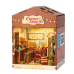 DIY Miniature Scene 3D Bedroom Slaapkamer met LED- verlichting- MDF
