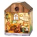 DIY Miniature Scene 3D Bedroom Slaapkamer met LED- verlichting- MDF