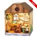 DIY Miniature Scene 3D Bedroom Slaapkamer met LED- verlichting- MDF