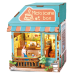 DIY Miniature Scene 3D Koffiehuis met LED- verlichting- MDF