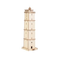 Bouwpakket Vuurtoren Brandaris- Terschelling- van hout
