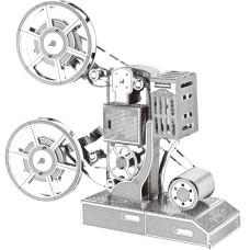 Bouwpakket  3D Model DIY Vintage Filmprojector- metaal