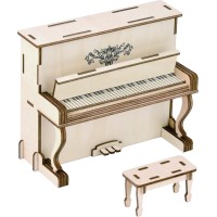 Bouwpakket Piano- hout