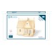 Bouwpakket Poppenhuis 'Huis met Dakkapel' 1:12