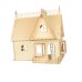 Bouwpakket Poppenhuis 'Huis met Dakkapel' 1:12