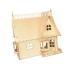 Bouwpakket Poppenhuis 'Huis met Dakkapel' 1:12