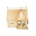 Bouwpakket Poppenhuis 'Huis met Dakkapel' 1:12