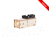 Bouwpakket STEM Projector- Science Kit- hout
