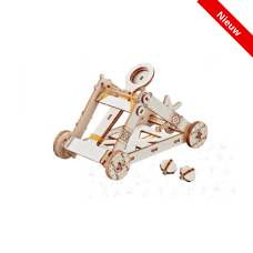 Bouwpakket STEM Katapult- Science Kit- hout Bouwpakket STEM Katapult- Science Kit- hout