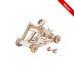 Bouwpakket STEM Katapult- Science Kit- hout Bouwpakket STEM Katapult- Science Kit- hout