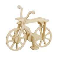 Bouwpakket Houten Fiets- klein Bouwpakket Houten Fiets- klein